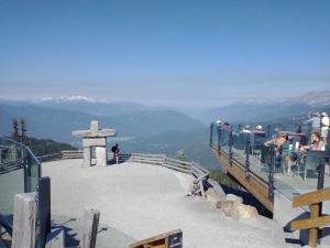 Atop Blackcomb Mountain Whistler British Columbia